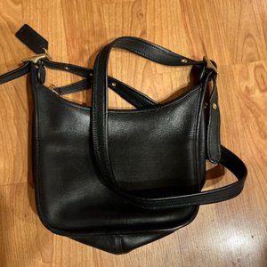 Coach 9950 Janice Legacy Black Crossbody Shoulder Bag-Brass